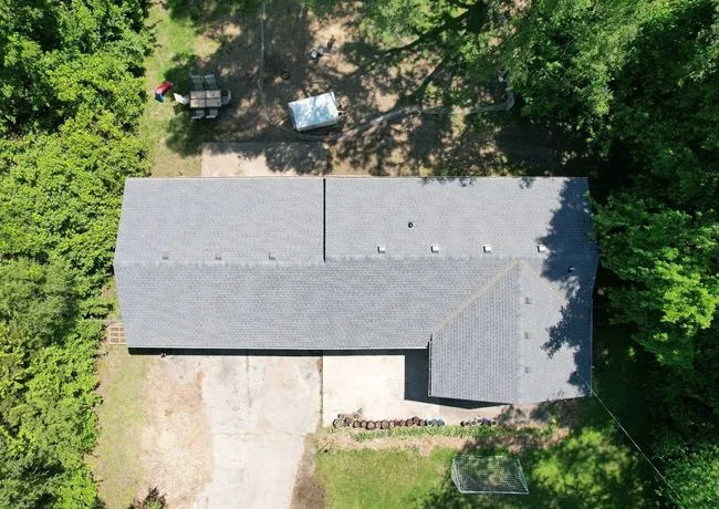 Tucci Roofing Co. team on a roofing project